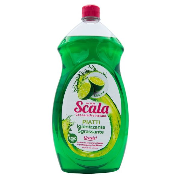 Mycí prostředek na nádobí s vůní citrónu SCALA PIATTI LIMONE 1,25l