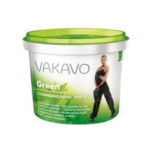 VAKAVO GREEN, pasta mycí profi, na ruce, zelená, 500 g