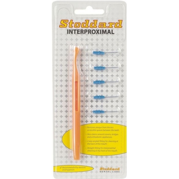 Stoddard mezizubní kartáčky 3 WAY (modré) 1,00 mm, 5ks