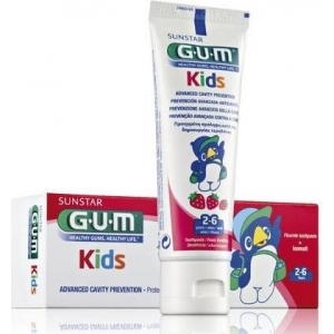 Gum Kids zubní pasta (2-6) Jahodová 50ml