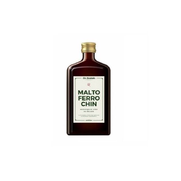 Maltoferrochin železité víno 500ml