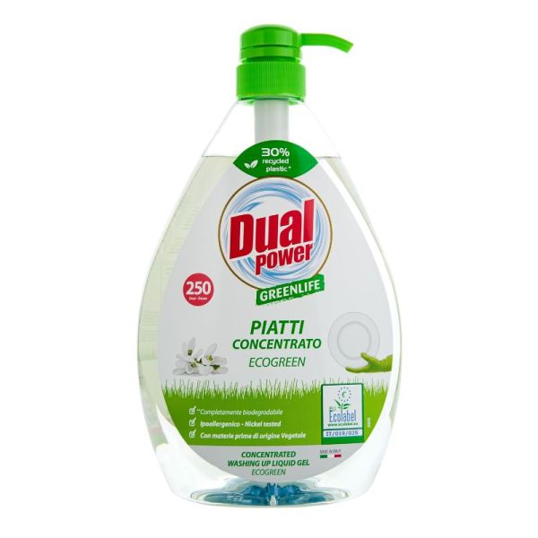 Dual power greenlife piatti concentrato 1l