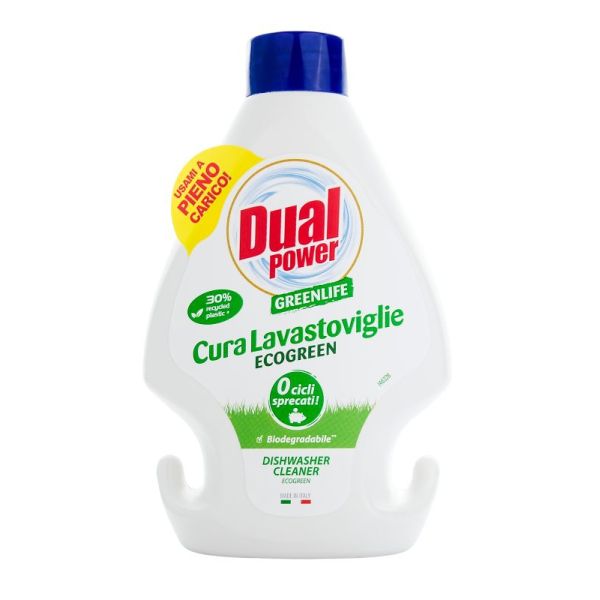 DUAL POWER GREENLIFE CURA LAVASTOVIGLIE 250 ml ekologický čistič myčky