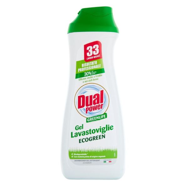 DUAL POWER GREENLIFE GEL LAVASTOVIGLIE 660 ml ekologický gel do myčky